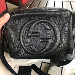 Gucci Soho Disco Bag in Black